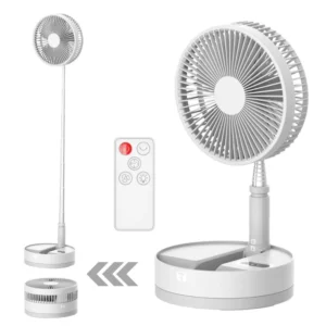Foldable Oscillating Fan with Remote Control