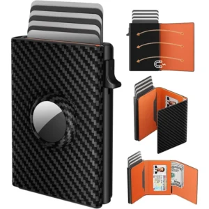Men’s Pop-Up Metal Card Holder Wallet