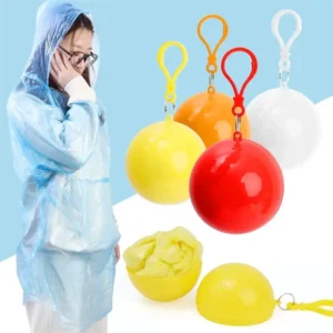 Colorful Mini Portable Raincoat Ball