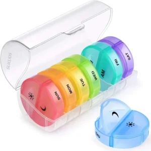Weekly Pill Organizer Box